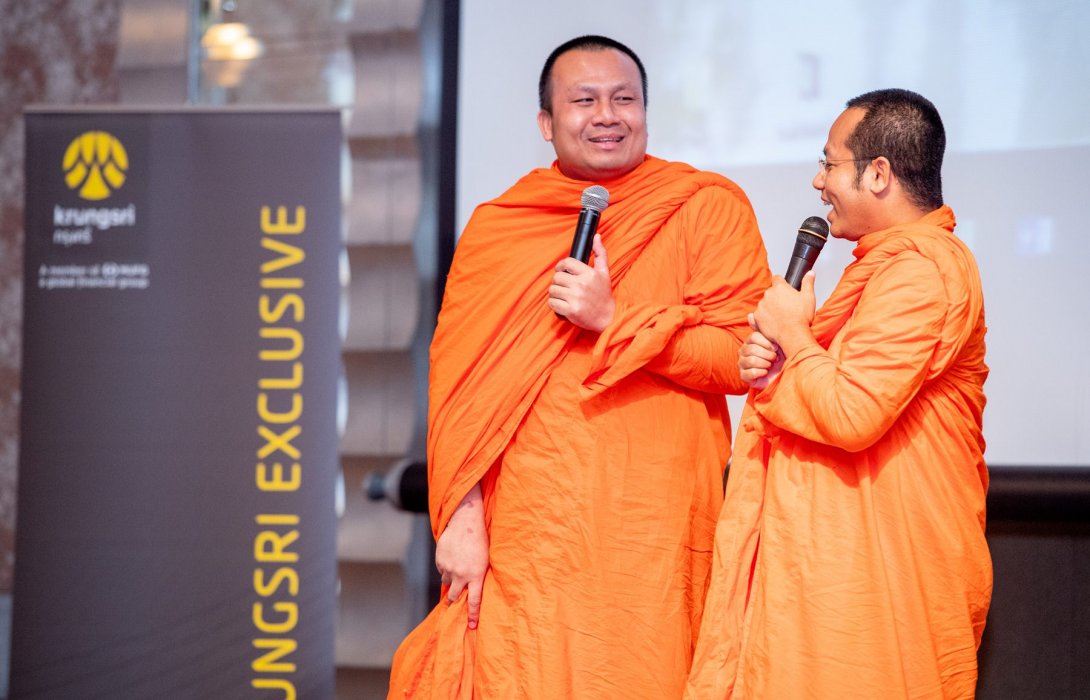 มาฟัง !! ธรรมะสุขใจ ออมเงินอย่างไรก็รวย … สไตล์ “พระมหาสมปอง ตาลปุตฺโต”  