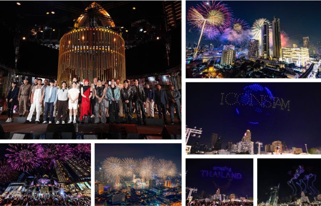 ผ่านไปแล้ว! อย่างยิ่งใหญ่ “Amazing Thailand Countdown 2024 at ICONSIAM”  ตระการตากับโชว์ไฮไลต์! ที่สุดการแสดงพลุรักษ์โลก โดรนโชว์ ตอกย้ำแลนด์มาร์กเคานต์ดาวน์ระดับโลกแห่งเดียวในไทย