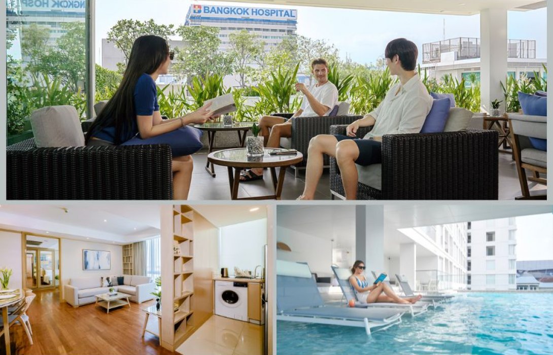 ออนิกซ์ ฮอสพิทาลิตี้ กรุ๊ป ดัน “ชามา เซอร์วิส อพาร์ตเมนต์” จับตลาด Health Tourism รับกระแส Medical & Wellness Tourism ชู จุดเด่นทำเลดี สะดวกสบาย เหมาะต่อการพักผ่อนเพื่อฟื้นฟูสุขภาพใจกลางเมือง