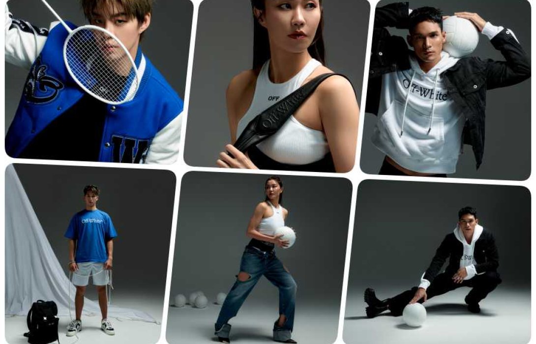พาส่องแฟชั่น Off-White™ ถ่ายทอดแรงบันดาลใจและอัตลักษณ์ผ่านทัพนักกีฬาไทยสู้ศึกมหกรรมกีฬาระดับโลก Paris Olympic 2024