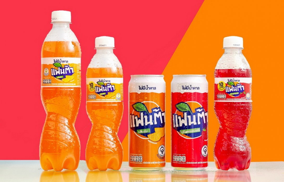 ใหม่!! “แฟนต้า ไม่มีน้ำตาล” กลิ่นส้มและสตรอเบอร์รี่