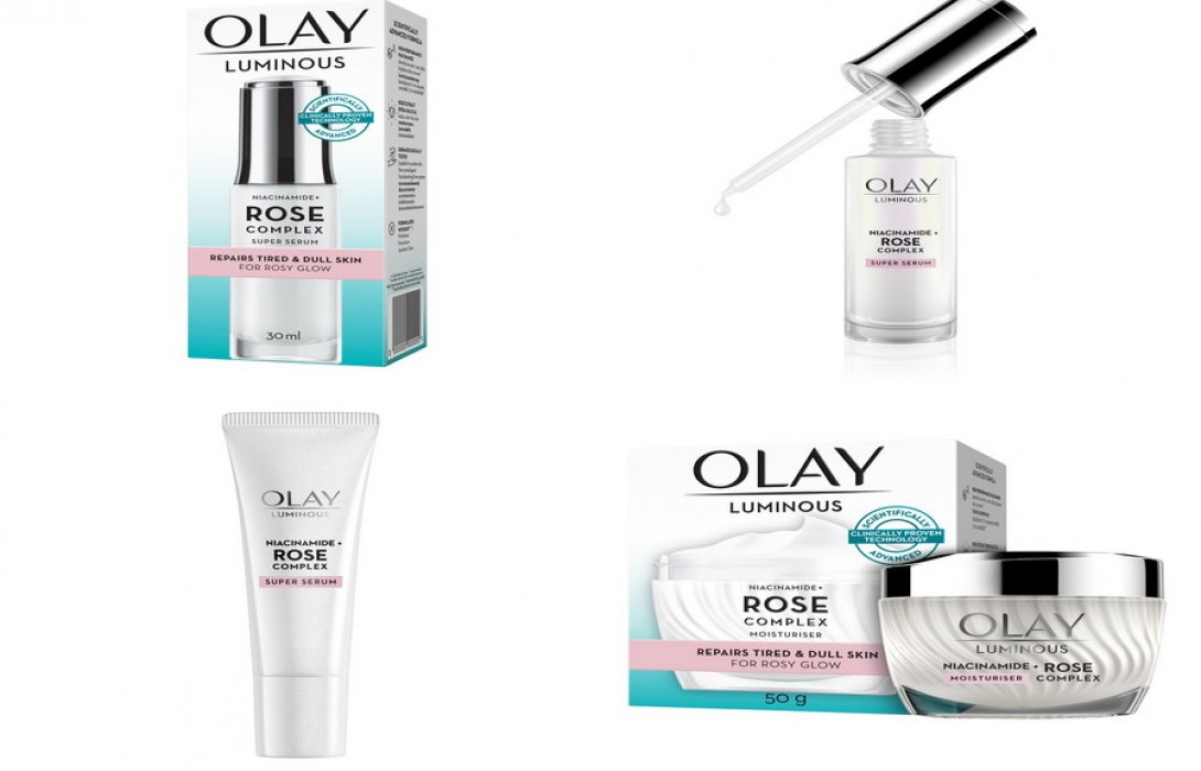 ใหม่ล่าสุด ที่ล้ำหน้าที่สุดจาก OLAY ผสมผสานสูตรเทคโนโลยีล้ำหน้าจากไนอะซินาไมด์และสารสกัดจากกุหลาบตอบโจทย์ไลฟ์สไตล์คนกลางคืน