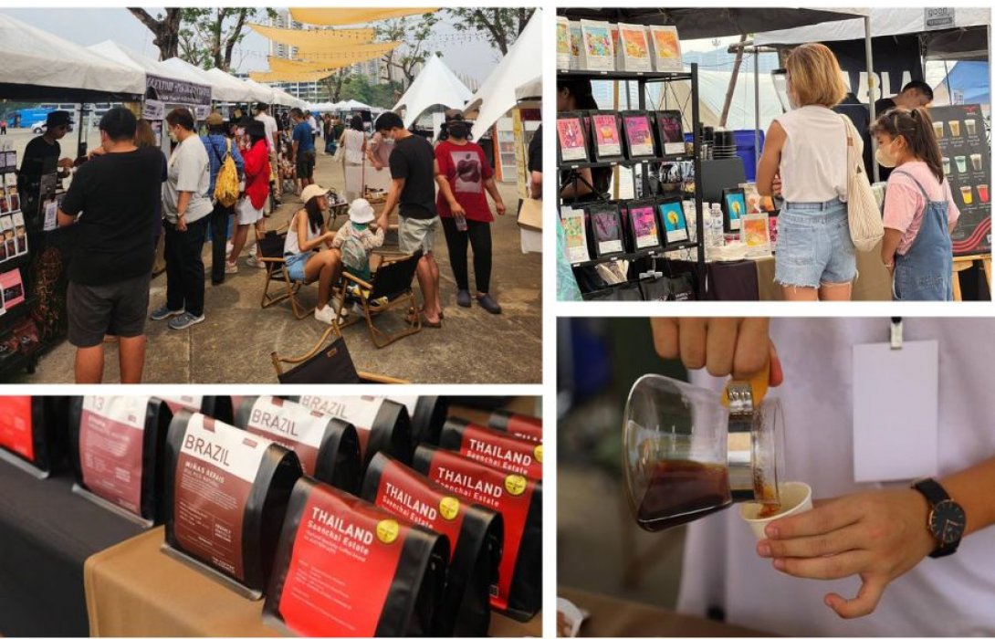  ส่องภาพบรรยากาศในงาน Coffee Playground มหกรรมรวมพลคนรักการดื่มกาแฟริมทะเลสาบเมืองทองธานี