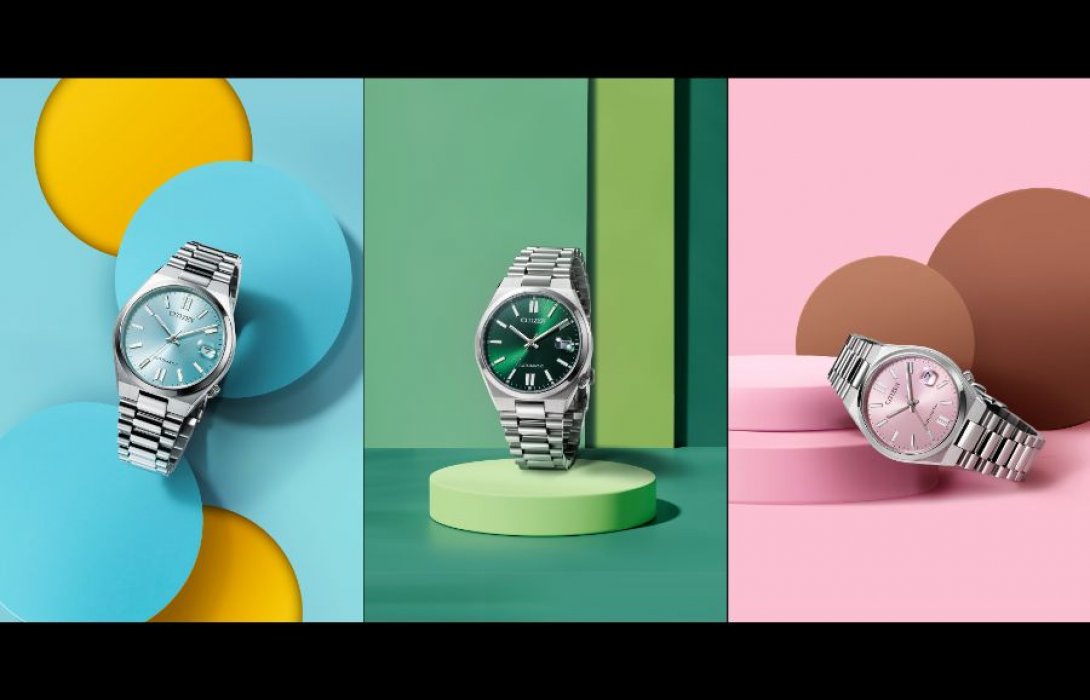 CITIZEN TSUYOSA 37 mm นาฬิกาที่สุดแห่งความคลาสสิกเหนือกาลเวลา 3 สีพาสเทลสุดสวย 