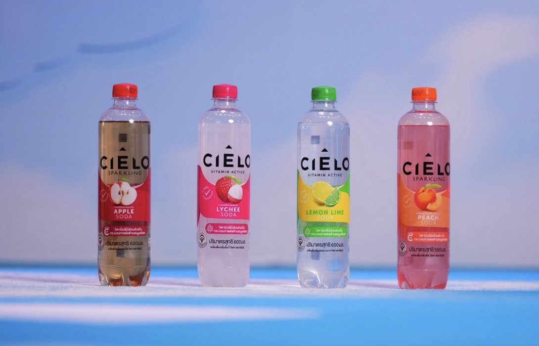 อาเจไทย เปิดตัว ‘CIELO’ เครื่องดื่มวิตามินโซดาเจนใหม่ ชูจุดเด่นวิตามินซีสูง ไม่มีน้ำตาล อร่อยสดชื่นแบบไม่รู้สึกผิด พร้อมเผยโฉม 2 รสชาติใหม่ 