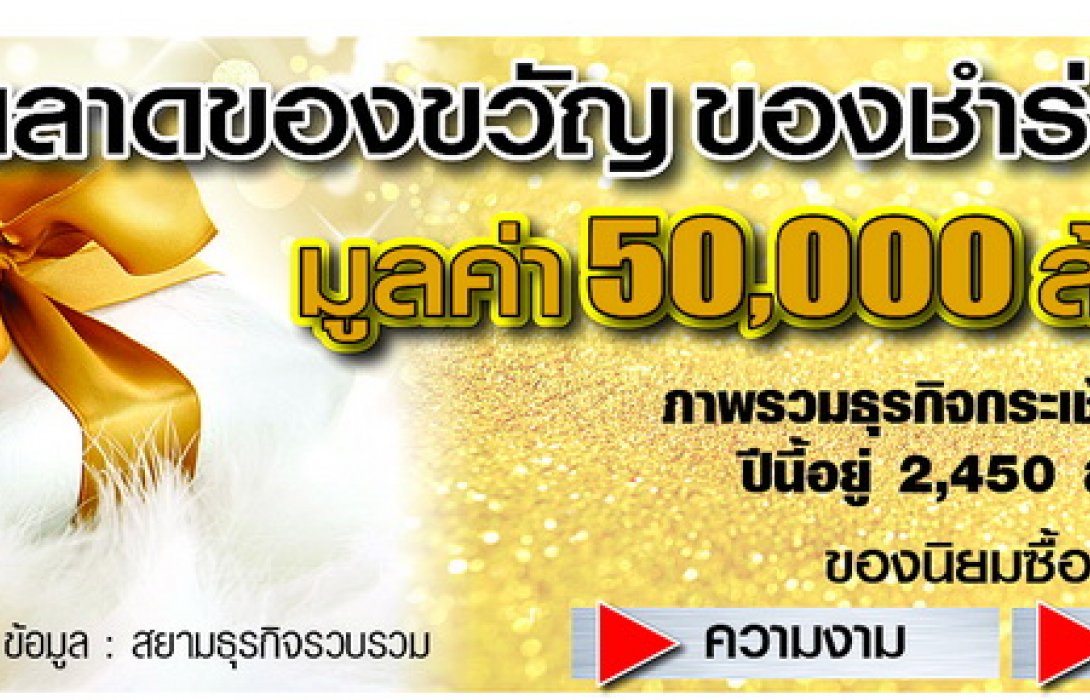 “ของขวัญ-ของชำร่วย” คึกคัก ค้าปลีกได้ทีอัดโปรโมชั่นเดือด