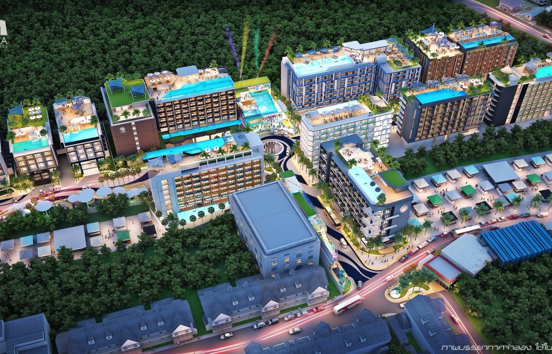 ทุนพัฒนาที่ดินภูเก็ตลุยสร้างโรงแรมขาย <br> ทุ่ม 5.5 พันล้าน ผุด “เดอะบีชพลาซ่า” 11 อาคาร