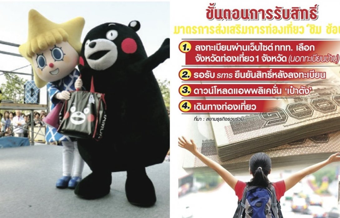 60 วันบูมท่องเที่ยวหมื่นล้าน  ปลุก 77 จังหวัด ปั้น ‘แมสคอต’ ชุมชน