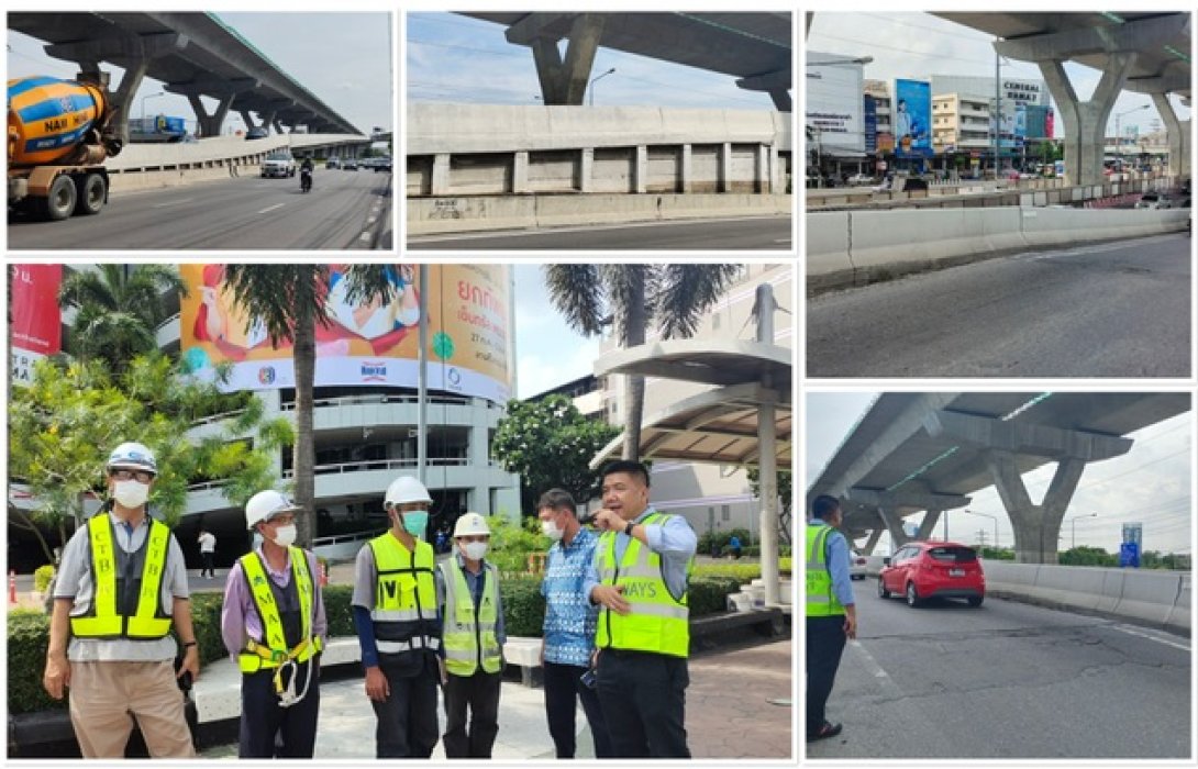 ทล.แจงสะพานกลับรถร้าว! ยังปลอดภัย ส่งทีมผู้เชี่ยวชาญตรวจระเอียดยิบ