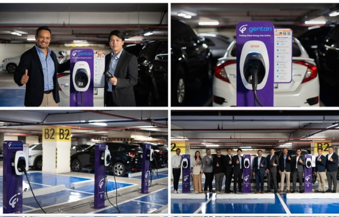 'อีโวลท์ x เจนตารี' เปิดตัวสถานีชาร์จไฟฟ้าแห่งใหม่ 'Exchange Tower'