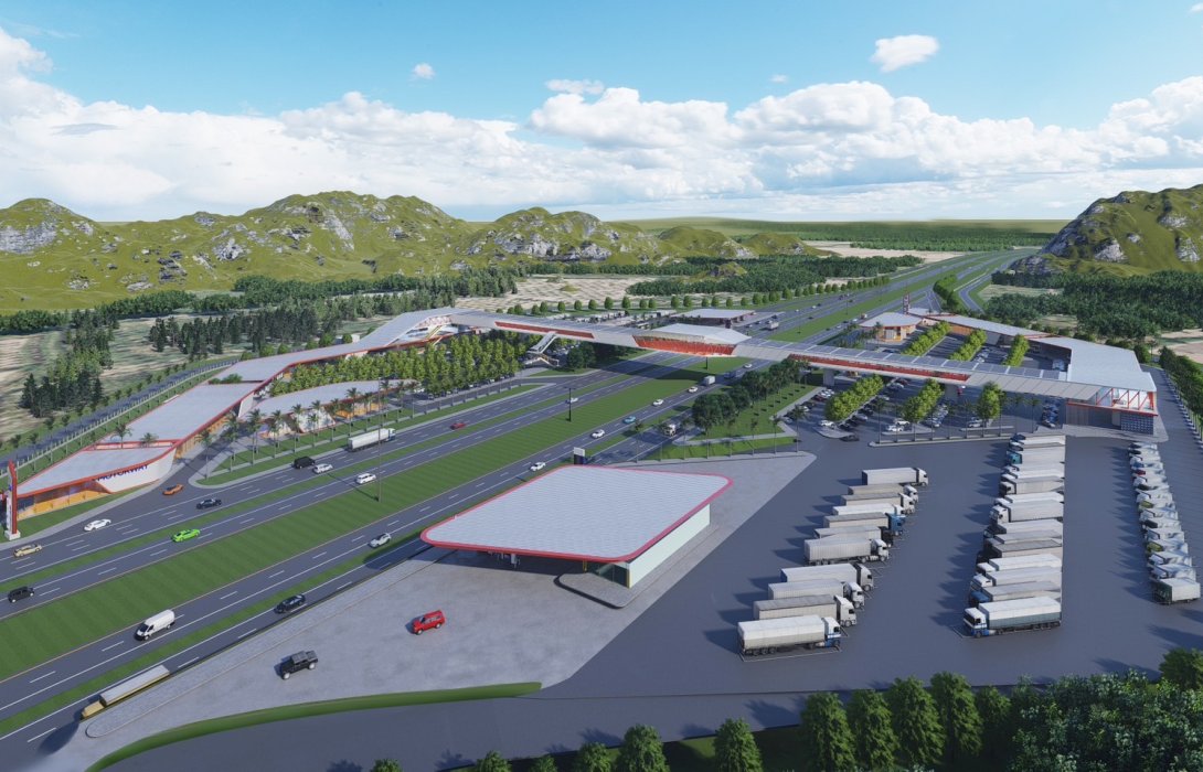 กลุ่มกิจการร่วมค้าอาร์อี ยื่นซองที่พักริมทางบนมอเตอร์เวย์หมายเลข 7 