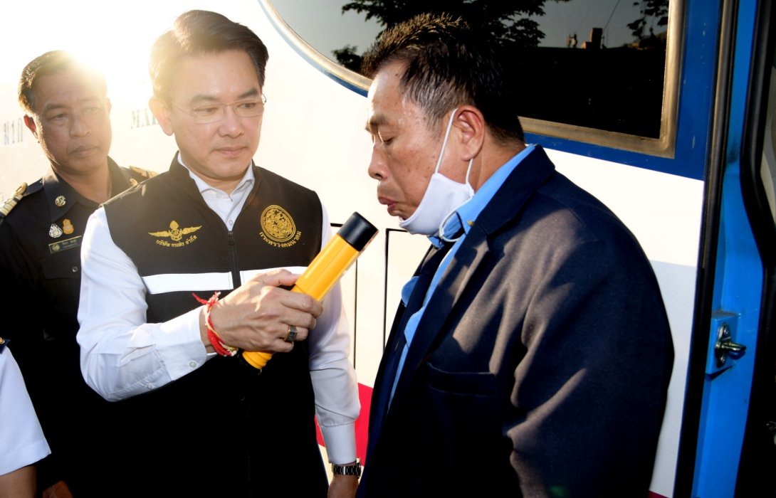 คมนาคม เปิดกิจกรรม “คมนาคมรวมใจ ส่งความปลอดภัย เดินทางอุ่นใจไปกับ บขส.” มอบความปลอดภัยเป็นของขวัญให้กับพี่น้องประชาชน