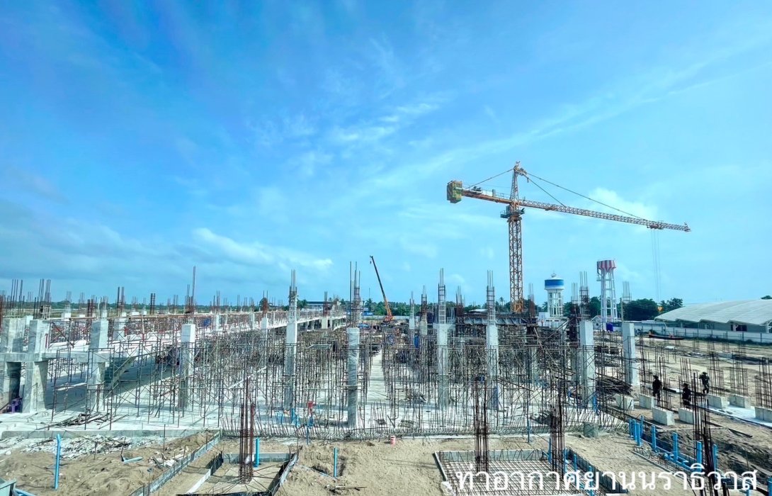 กรมท่าอากาศยาน เร่งรัดติดตามงานก่อสร้างอาคารที่พักผู้โดยสารหลังใหม่ สนามบินนราธิวาส