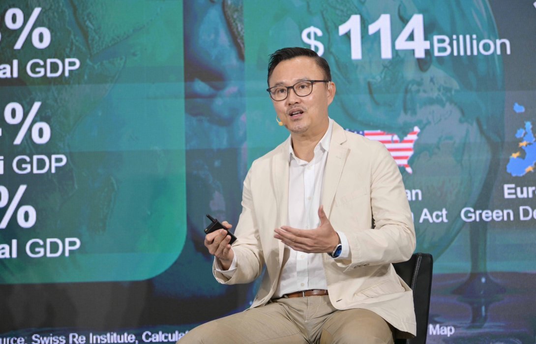 KBANK ชู 4 ยุทธศาสตร์ Climate หนุนภาคธุรกิจเปลี่ยนผ่าน อัดฉีดเม็ดเงินแตะ 1 แสนล้าน ปั้นโซลูชันสิ่งแวดล้อมครบเครื่อง ​หวังลดก๊าซเรือนกระจกเป็นศูนย์ ปี 73