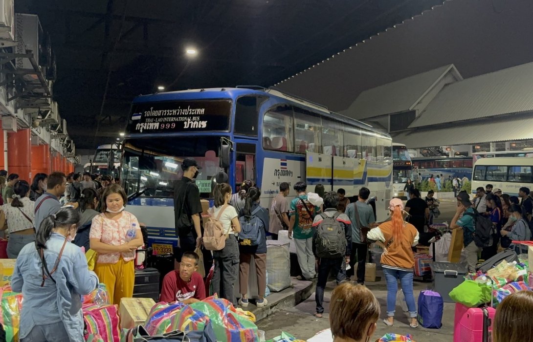 รถโดยสารกลับมาคึก! ยอดรวม 9 วัน ผู้ใช้บริการนับล้านคน รถโดยสารกว่า 64,991 เที่ยว