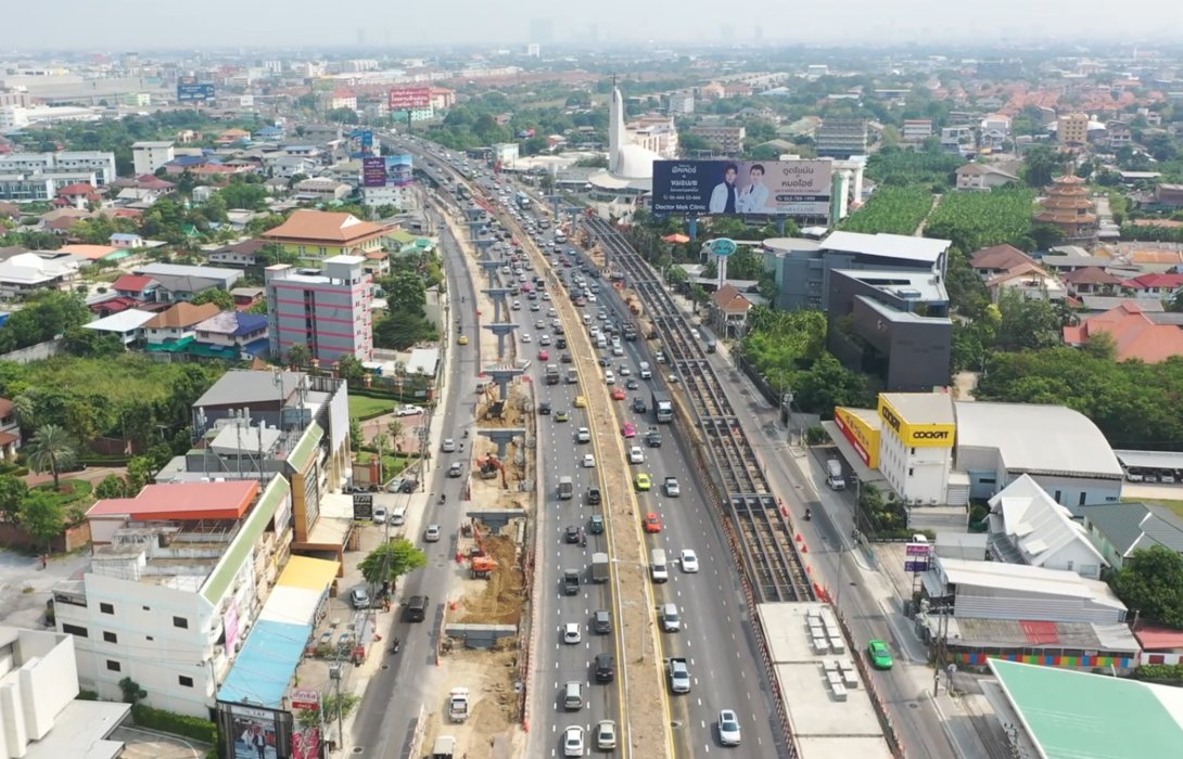 ทช.สร้างสะพานข้ามคลองมหาสวัสดิ์คืบหน้า 31% คาดเปิดใช้ปี 68