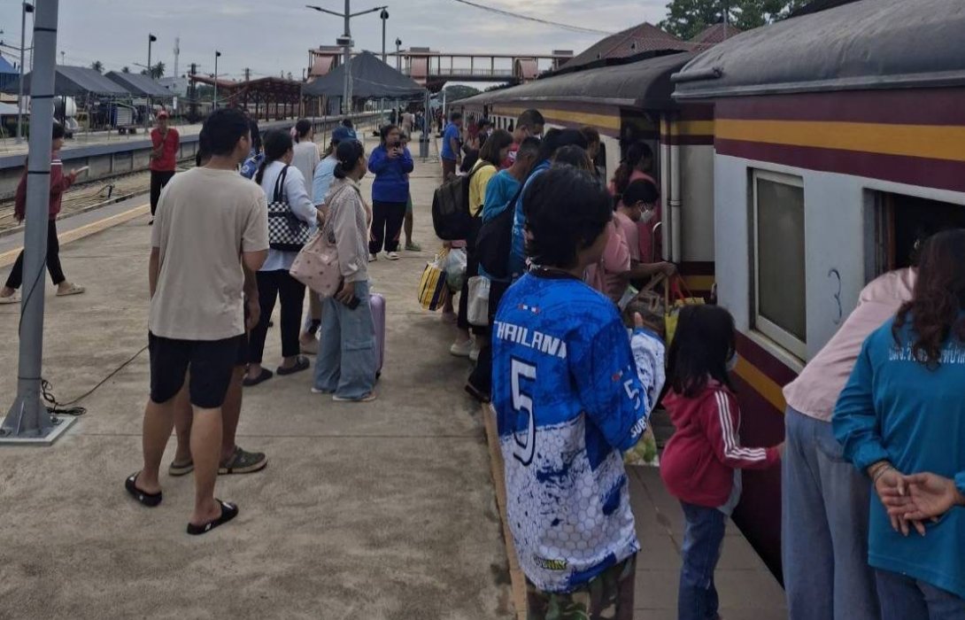 กรมราง เผยคนใช้ระบบราง 6 วัน รวม 6.66 ล้านคน-เที่ยว 