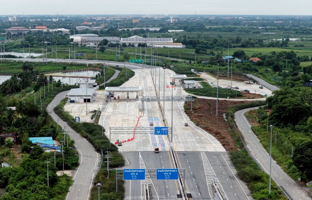 “คมนาคม” พร้อมเปิดมอเตอร์เวย์ M81 ฟรี 24 ชม. เชื่อมบางใหญ่–กาญจนบุรี เพียง 1 ชม.