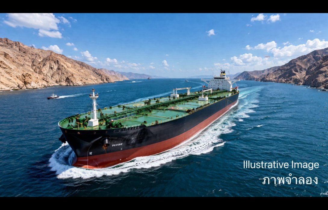 บางจากฯ เผยเรือขนส่งน้ำมันดิบผ่านช่องแคบฮอร์มุซอย่างปลอดภัย พร้อมขอบคุณรัฐบาลไทยโดยกระทรวงการต่างประเทศ รัฐบาลอิหร่านและโอมาน