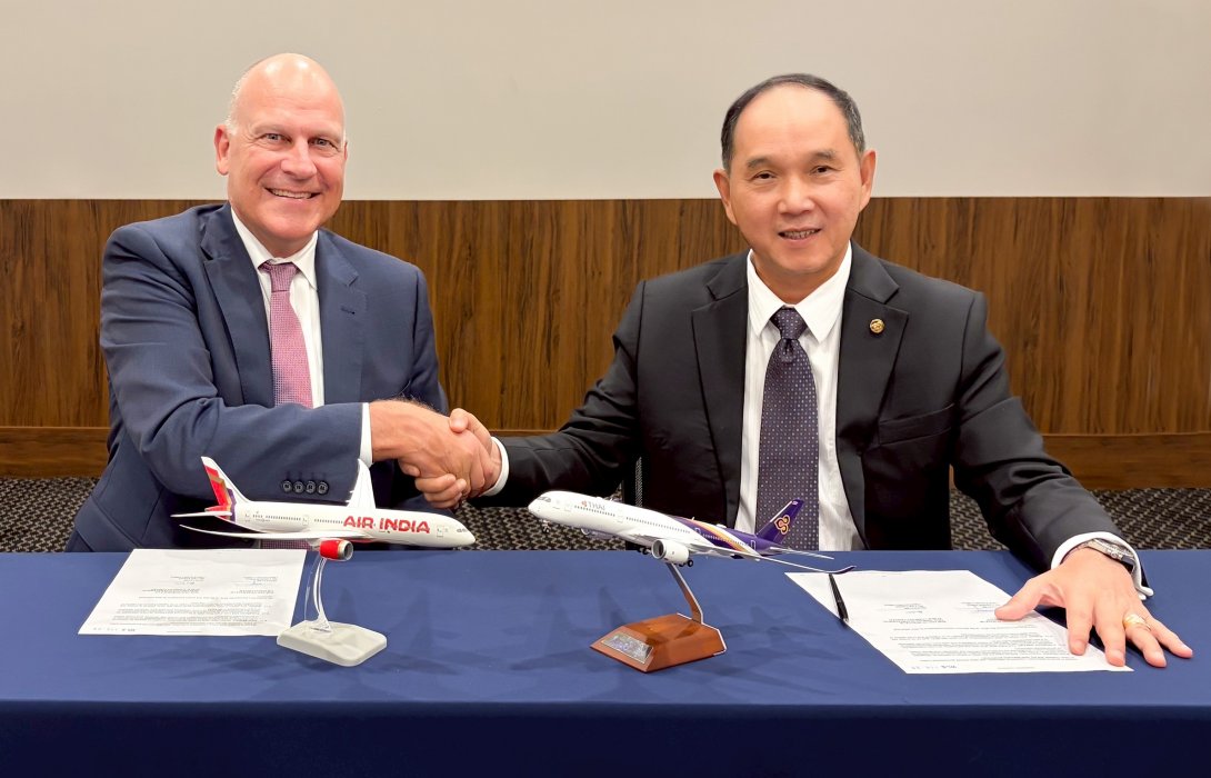 THAI - Air India ร่วมเสริมศักยภาพการบินระหว่างประเทศ เชื่อมต่อผู้โดยสารทั่วโลก
