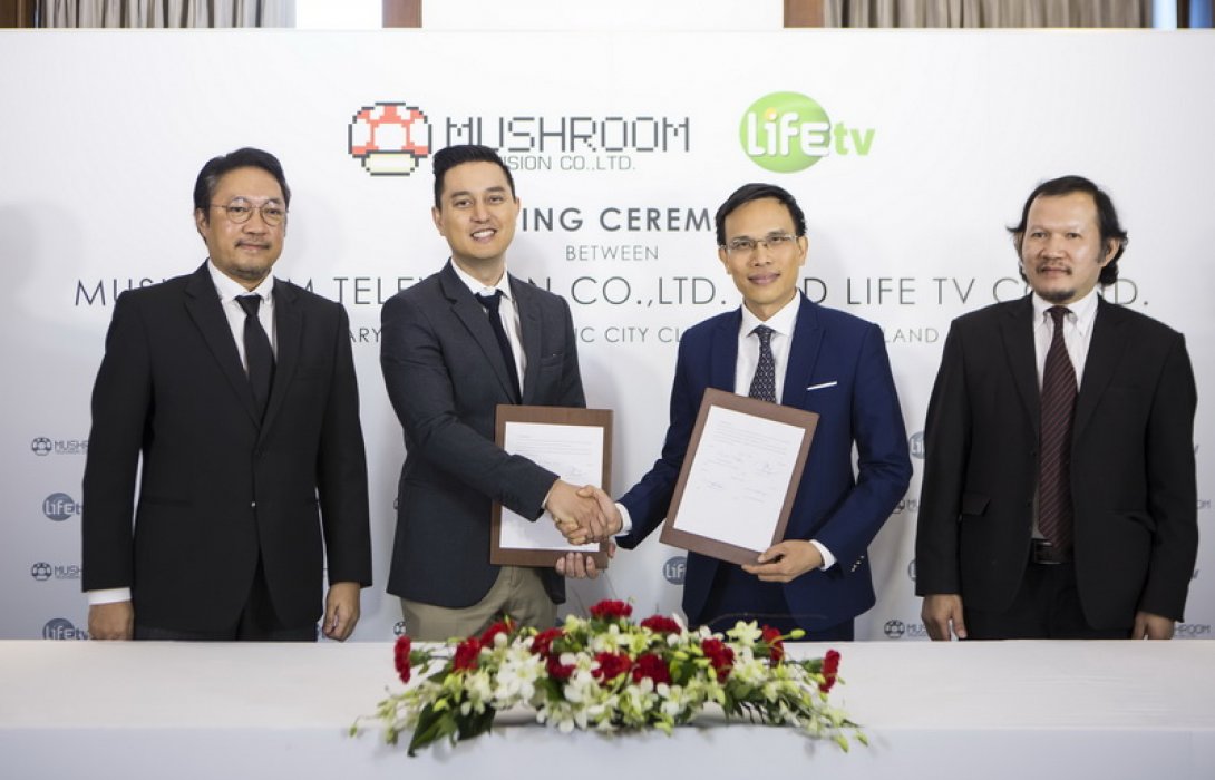 “มัชรูม ฯ” สยายปีกธุรกิจรายทีวี เจาะตลาด CLMV 