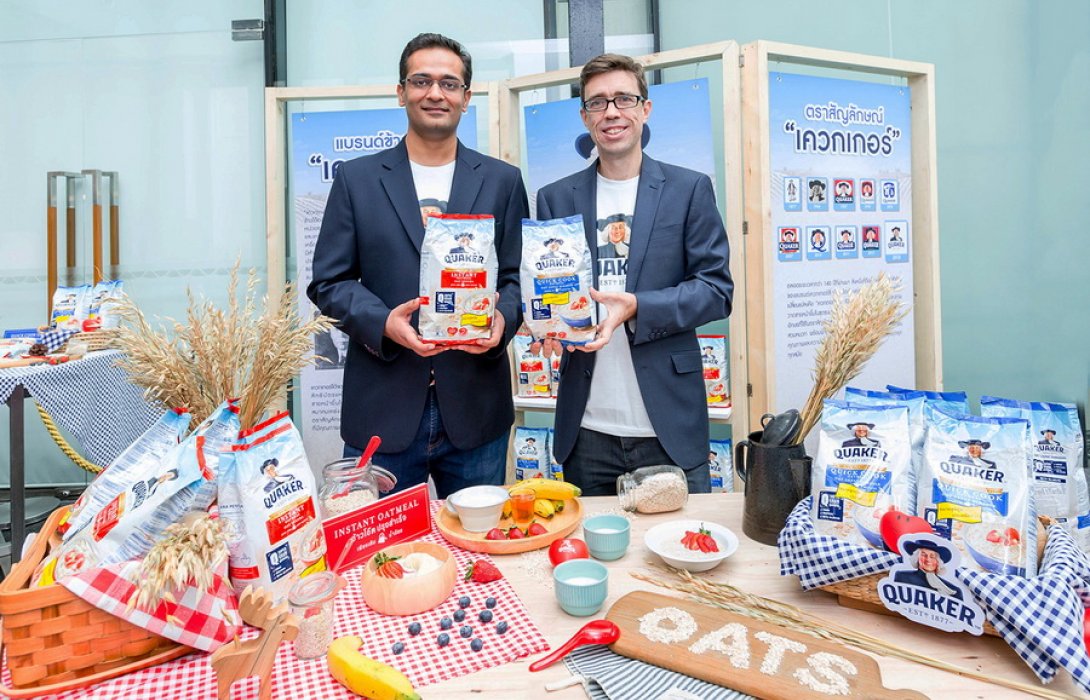 เป๊ปซี่โค ปรับโฉม “ข้าวโอ๊ตเควกเกอร์”บุกตลาดซีเรียลอาหารเช้าโต 15%  รับเทรนด์เฮลท์ตี้–อาหารคลีนพุ่ง