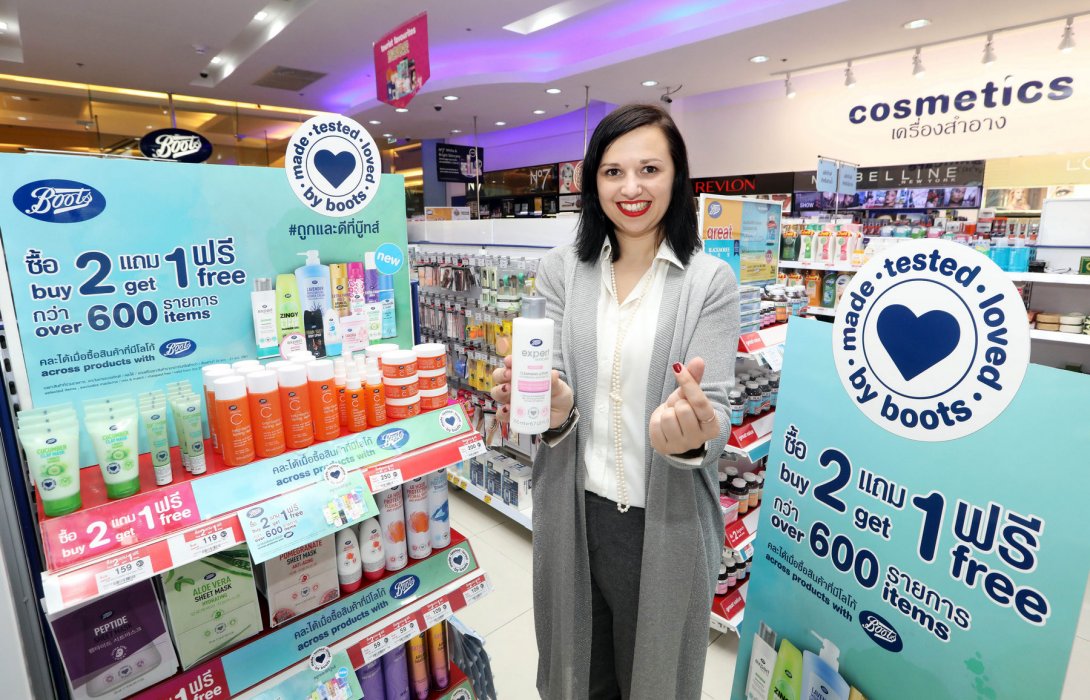 “บู๊ทส์ (ไทย)” ปั้น สินค้าเฮ้าแบรนด์ เสริมแกร่งพอร์ตความงาม เจาะหญิงยุคมิลเลนเนียล
