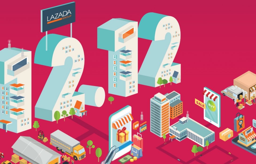 ลาซาด้า 12.12 ทุบสถิติ 6 ประเทศ ยอดขายพุ่งกว่า 30 เท่าจากช่วงปกติ