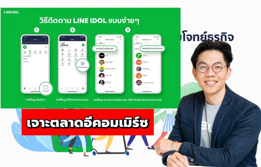 ไลน์รุกเจาะตลาดอีคอมเมิร์ซเต็มสูบ ดันโซลูชั่น LINE IDOL กินรวบยุค New Normal