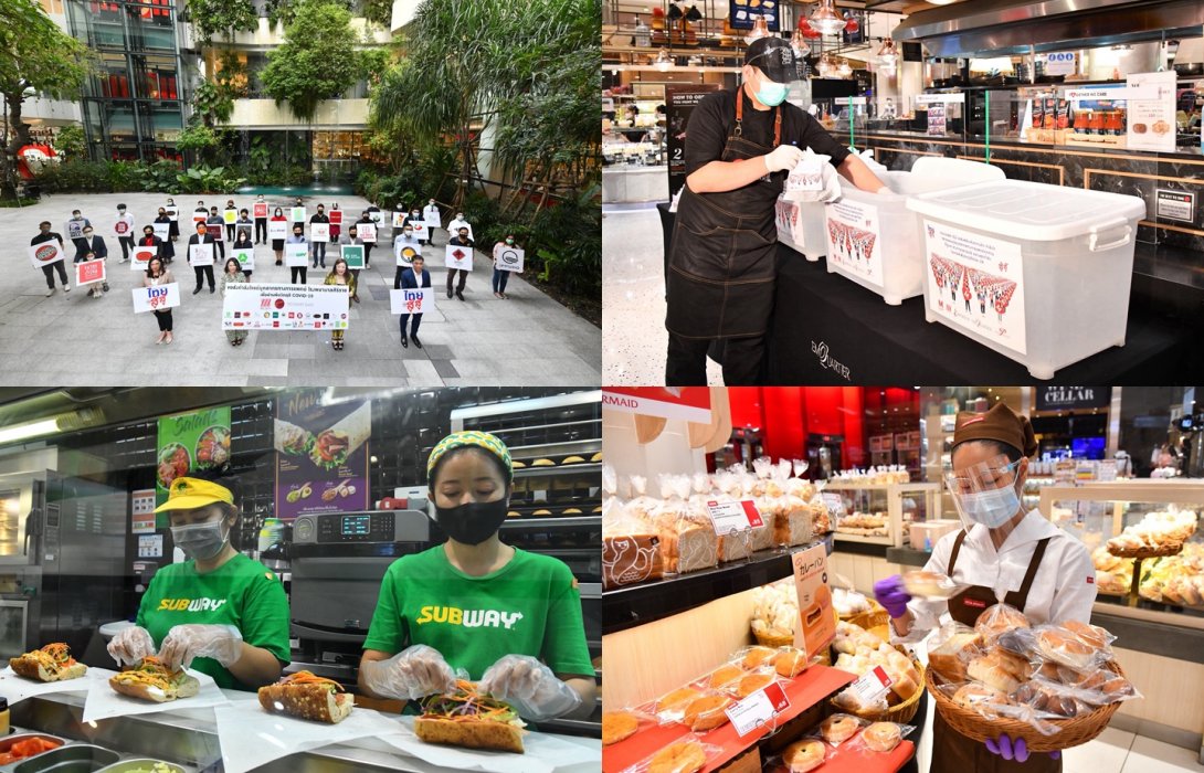 “เดอะมอลล์ กรุ๊ป” จับมือ 29 ร้านอาหารชื่อดัง จัดเตรียมอาหารส่งตรงให้ รพ.ศิริราช