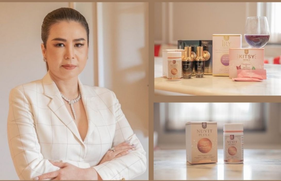“ไอริณรยา พัฒนวิรนนท์” ทุ่ม 500 ล้านบาท แตกไลน์ธุรกิจสุขภาพและความงาม ภายใต้แบรนด์ Thairin ตั้งเป้าสู่แบรนด์ระดับสากล  