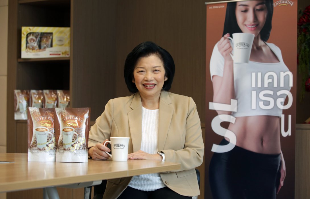 “ไอ.ซี.ซี.”  ส่ง “แคทเธอรีน” บุกตลาดกาแฟลดน้ำหนัก ชิงแชร์ตลาด 2,000 ล้าน