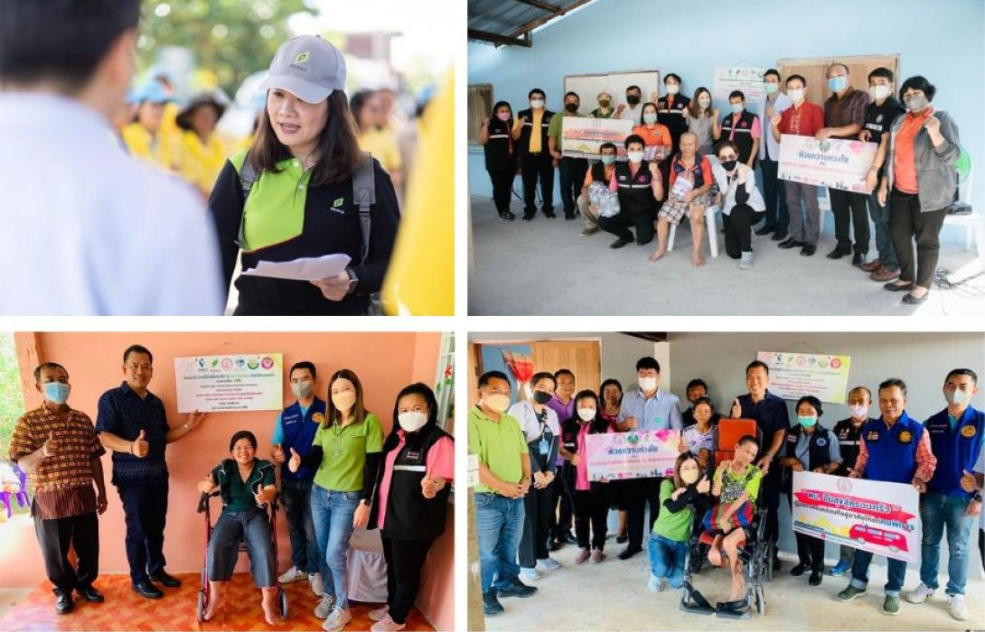 “พฤกษา” ยืนหยัดแนวทาง ESG ในมิติสังคมสู่เป้าหมายพัฒนาเพื่อความยั่งยืน เดินหน้าโครงการ  “บ้านใส่ใจเพื่อคนพิการ” ต่อเนื่องปีที่ 4