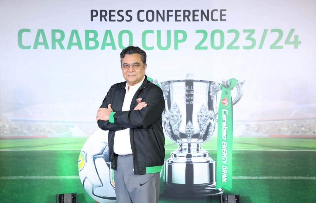 “คาราบาว” ประกาศต่อสัญญา  Carabao Cup อีก 3 ปี  โชว์ศักดาเครื่องดื่มระดับโลก พร้อมถ่ายทอดสด Carabao Cup 2023/24 ให้คนไทยชมฟรี เจาะฐานแเฟนบอลและคนรุ่นใหม่ตอกย้ำกลยุทธ์ Sport Marketing 