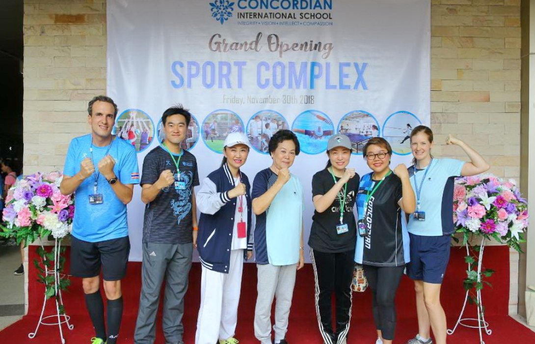 คอนคอร์เดียน เปิด Sport Complex ส่งเสริมสุขภาพนักเรียน