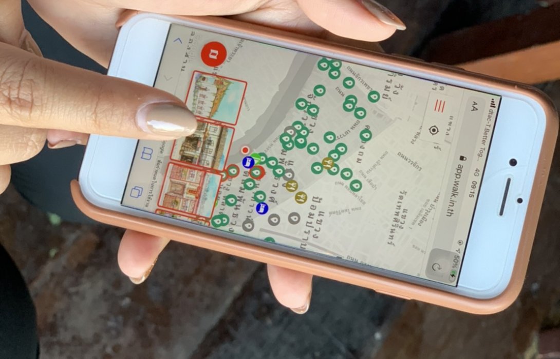 เปิดตัวเว็บแอปฯ Walk.in.th “เดินไชน่าทาวน์ให้ได้ความรู้