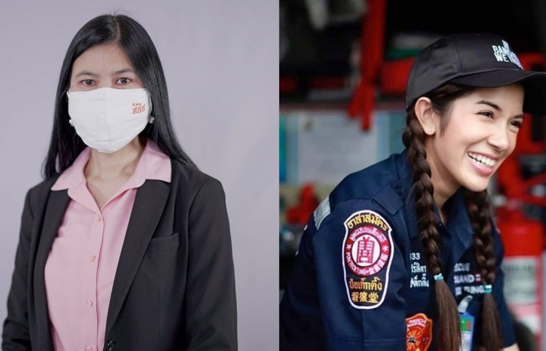 สวมหมวกกันน็อกปลอดภัย-สวมหน้ากากอนามัยปลอดโควิด-19