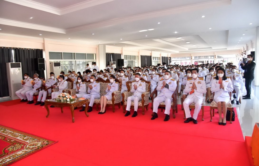 ก.ยุติธรรม นำจนท.-ตัวแทนเยาวชน ผู้ต้องขัง ผู้ถูกคุมความประพฤติ รวมใจสวดมนต์ถวายพระพรแด่ “พระองค์ภา”