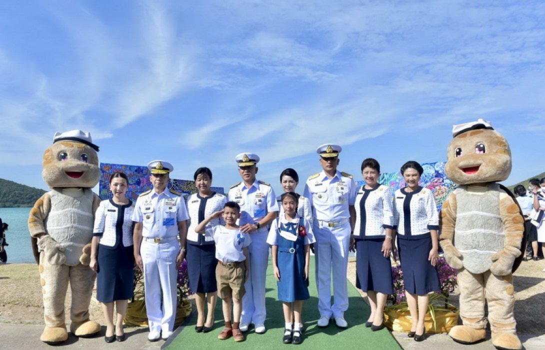 ผบ.ทร. เปิดกิจกรรม “รักษ์ทะเลไทย ตามแนวพระราชดำริ” เฉลิมพระเกียรติ เจ้าฟ้าสิริวัณณวรีฯ