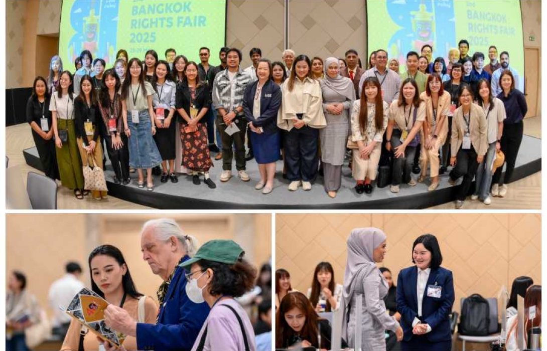 ดีเกินคาด! ผลเจรจาซื้อขายลิขสิทธิ์หนังสือ Bangkok Rights Fair 2025 สำนักพิมพ์ ตัวแทนลิขสิทธิ์ นักเขียนอิสระตบเท้าร่วมงานเพิ่มกว่า 20%