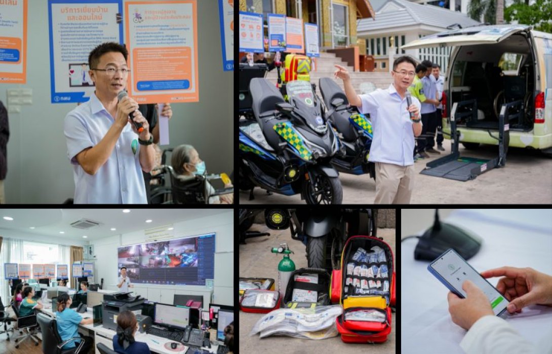 กรุงเทพมหานคร นำทีมสื่อมวลชน ลงพื้นที่ศูนย์บริการสุขภาพ “โรงพยาบาล กทม. ทุกมุมเมือง” ผสานเทคโนโลยีเข้ากับการบริการชุมชน ยกระดับมาตรฐานระบบสุขภาพคนเมือง