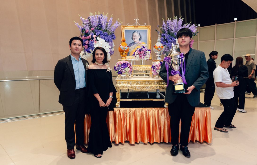 ปัน-ปรันตวัฒน์ เด็กวิทยาลัยดุริยางคศิลป์ ม.มหิดล คว้าถ้วยรางวัลพระราชทานสมเด็จพระกนิษฐาธิราชเจ้า กรมสมเด็จพระเทพรัตนราชสุดาฯ การแข่งขันบรรเลงเดี่ยวแซ็กโซโฟน “Thailand Saxophone Competition 2025”