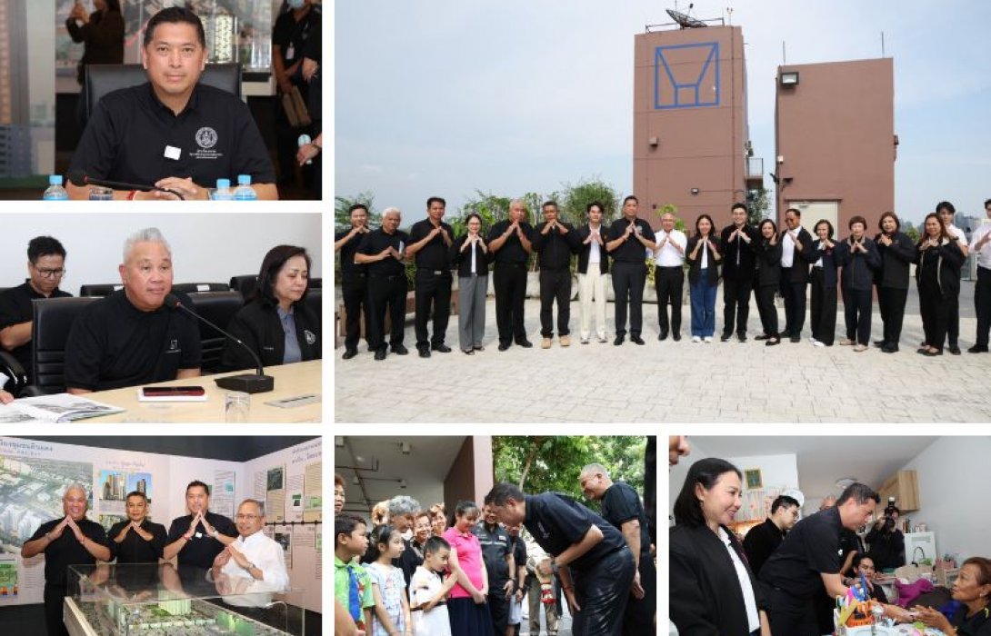 “นิกร” รมว.พม. เดินหน้าปั้นชุมชนดินแดงสู่ Smart City ชูโมเดลพัฒนาเมืองตอบโจทย์อนาคต