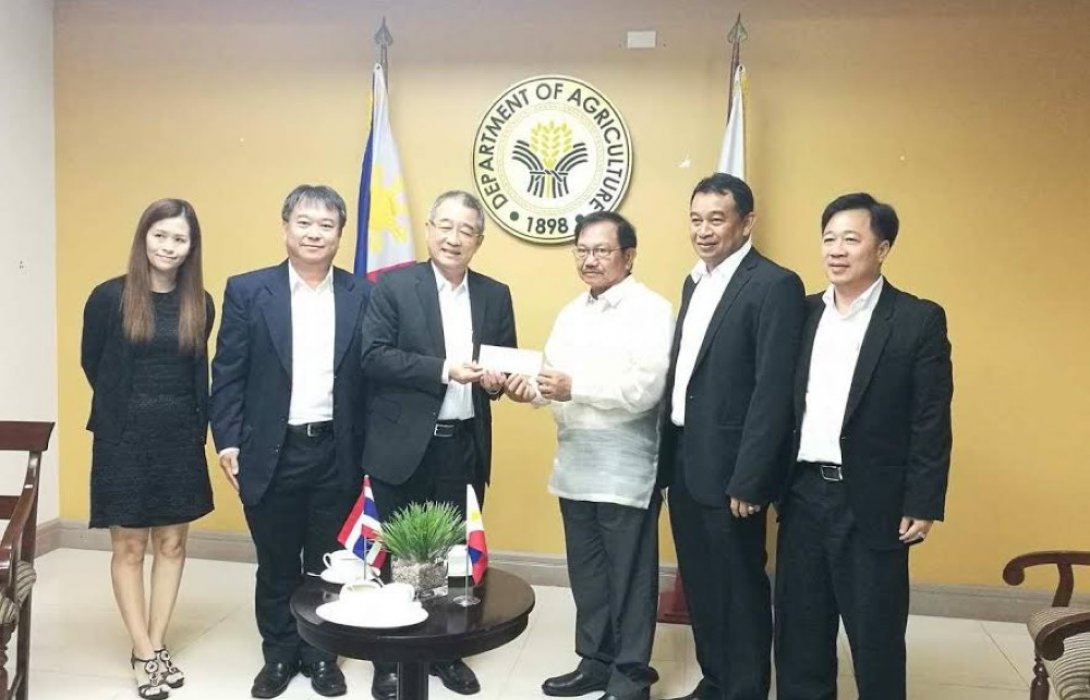 ซีพีเอฟมอบ 10 ล้านเปโซ ยกระดับเกษตรฟิลิปปินส์