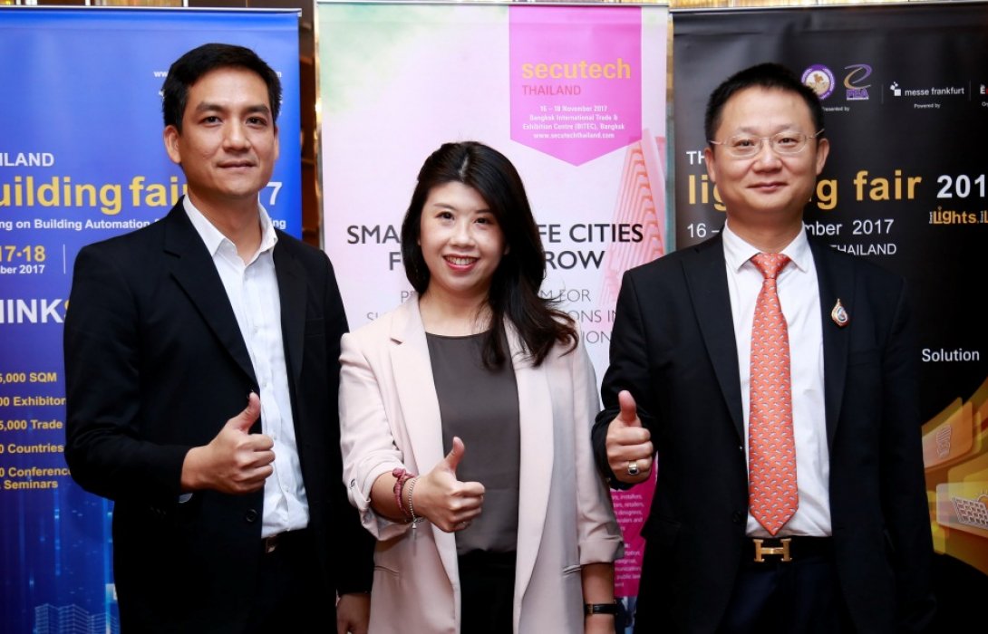 เมสเซ่ แฟรงค์เฟิร์ต เชื่อตลาดเทคโนโลยีระบบรักษาความปลอดภัยของไทยปีนี้เติบโตกว่า 3.5 พันล้านบาท มั่นใจโตตามตลาดโลก