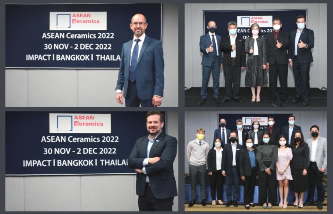 “MMI Asia” ผนึก AES จัดงาน ASEAN Ceramics 2022  โชว์เครื่องจักร เทคโนโลยี และวัสดุชั้นนำระดับนานาชาติของเอเชียตะวันออกเฉียงใต้สำหรับการผลิตเซรามิกขั้นสูง คาดผู้เข้างานกว่า 4 พันราย
