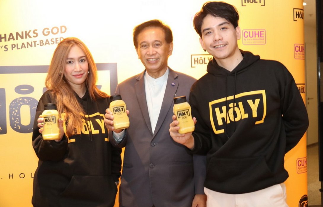 “Holy food”สตาร์ทอัพไทย เปิดตัว ไข่ไก่จากพืชบรรจุขวดครั้งแรกในเอเชียตะวันออกเฉียงใต้ เตรียมส่งออกปักธงประเทศแถบเอเชีย