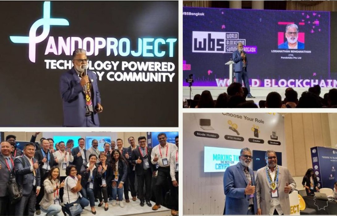 “แพนโดโปรเจค” นำทัพพันธมิตรกว่า 10 ประเทศ ร่วมงาน WORLD BLOCKCHAIN SUMMIT มุ่งหวังกรุงเทพเป็น “ฮับ” อุตสาหกรรมบล็อกเชนเต็มรูปแบบ