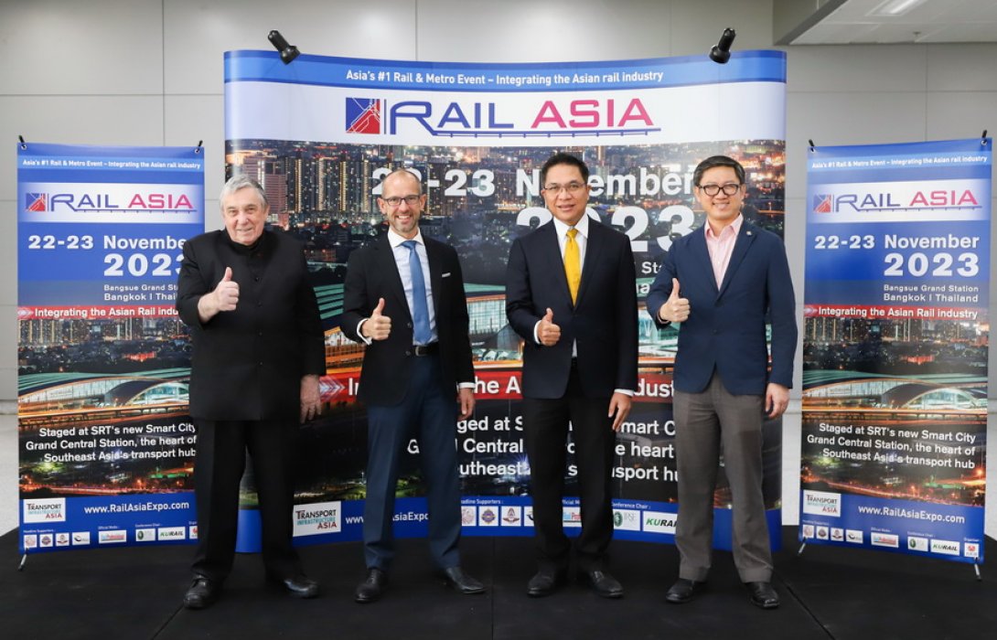 เตรียมจัดงาน RAIL  Asia 2023  หลังจากโควิด 19 คลี่คลาย  ตั้งเป้าการจัดงานมีการขยายตัวโตกว่า100% จะมีการเจรจาธุรกิจและการลงทุน 2,500 ล้านบาท 