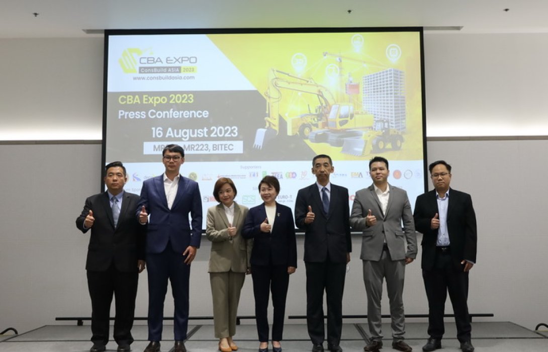 “เอ็มบี โกลบอล มาร์เก็ตติ้งส์” เชื่อมั่นภาครัฐเดินหน้าเมกะโปรเจกต์ ผนึกพันธมิตรธุรกิจ เตรียมจัดงาน CBA Expo 2023 หนุนอุตสาหกรรมก่อสร้างโตต่อเนื่อง